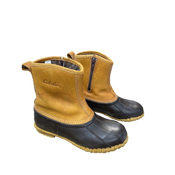 Cabelas Womens Thinsulate Brown Duck Winter Boots Sz 7 SKU 9481 - Picture 4 of 16